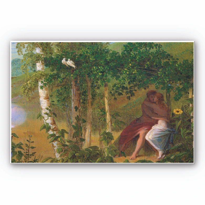 Wandbild Friedrich - Liebespaar 