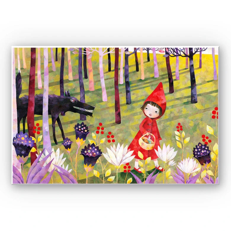 Wandbild Blanz - Rotkäppchen 