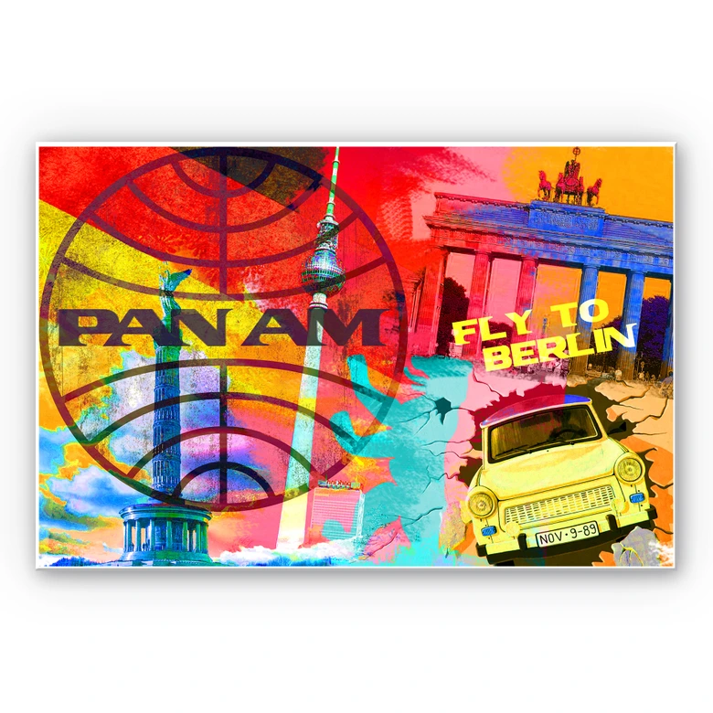 Wandbild PAN AM - Berlin 