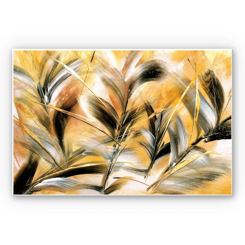 Wandbild Niksic - Gräser 