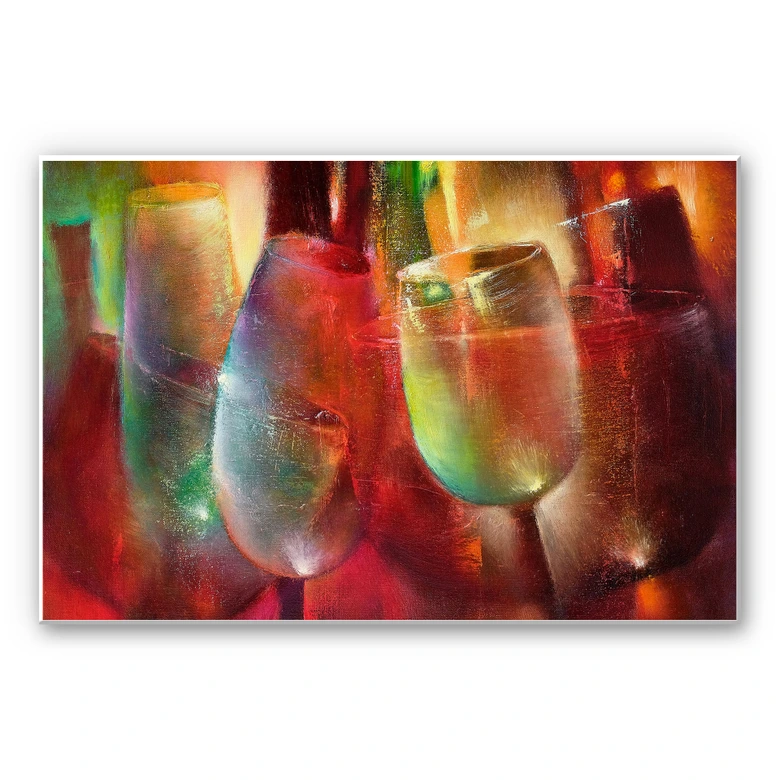 Wandbild Schmucker - Zu später Stunde 02 