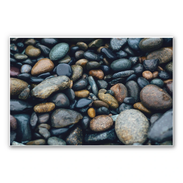 Wandbild - Steinstrand 02 