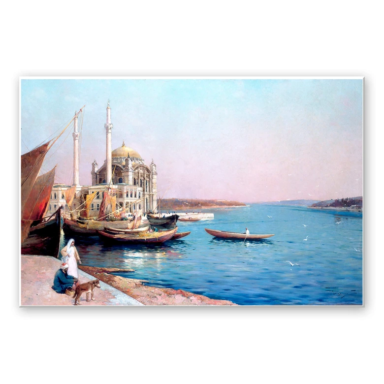 Wandbild Dellepiane - An den Ufern des Bosporus 