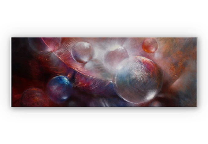 Wandbild Schmucker - Federleicht – Panorama 