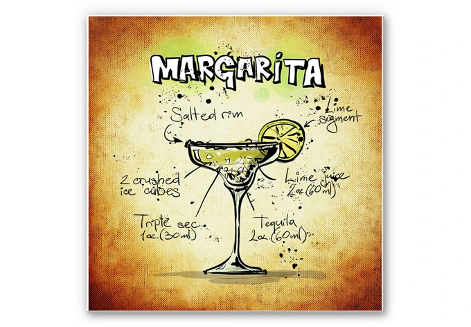 Wandbild Margarita - Rezept 