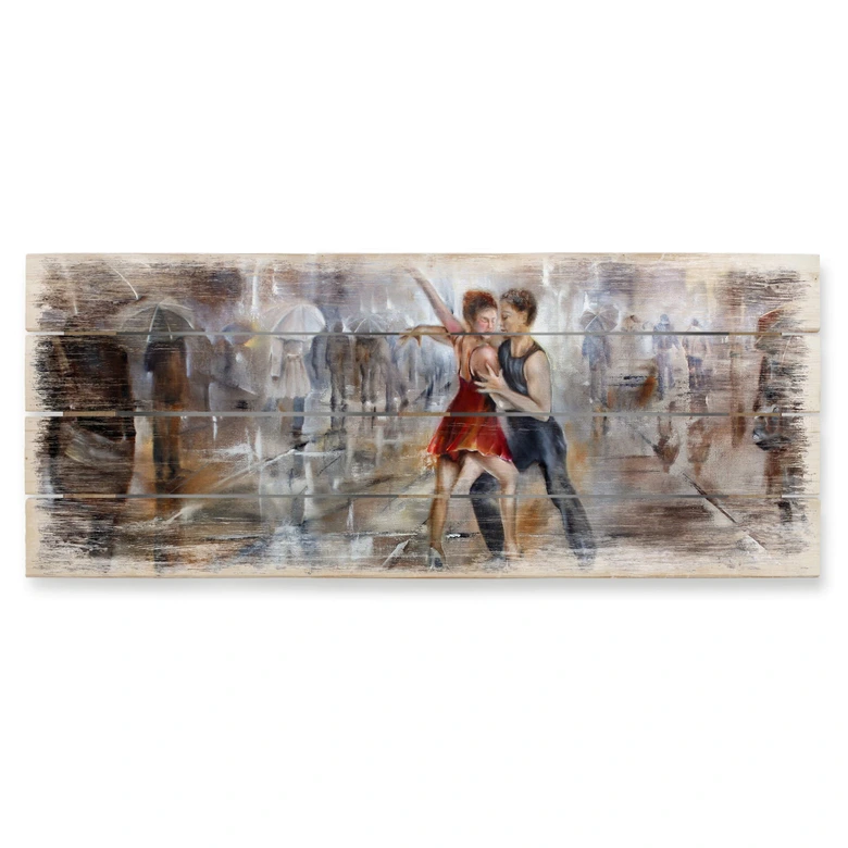 Holzbild Schmucker - It's raining again - Panorama 