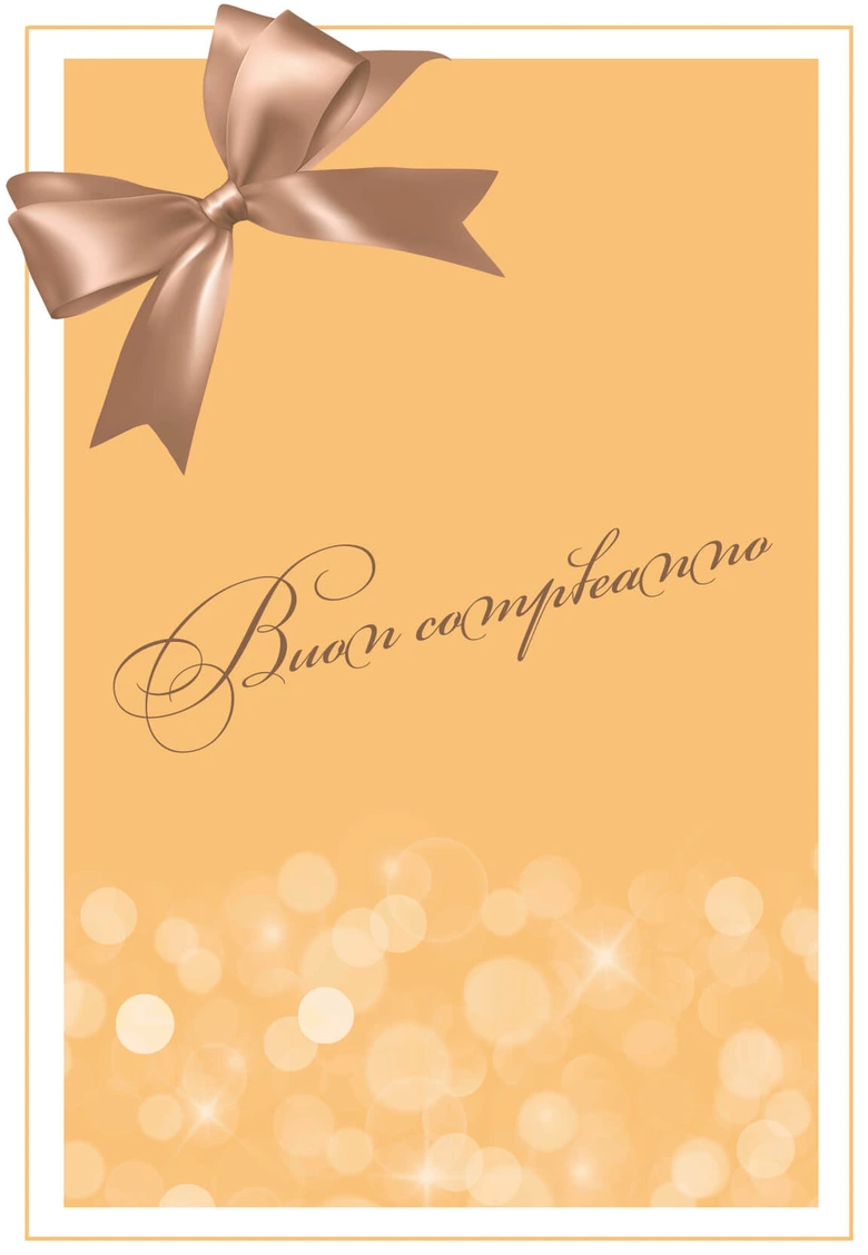 Gutschein Geburtstag - Buon compleanno 01 