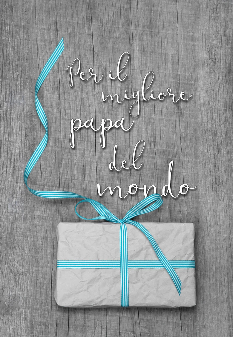 Gutschein Per papà 