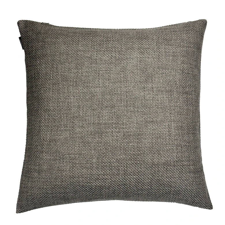 Uni Kissenhülle in silber in 50x50 cm 