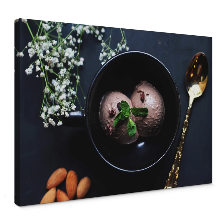 Canvas Zelfgemaakt IJs 