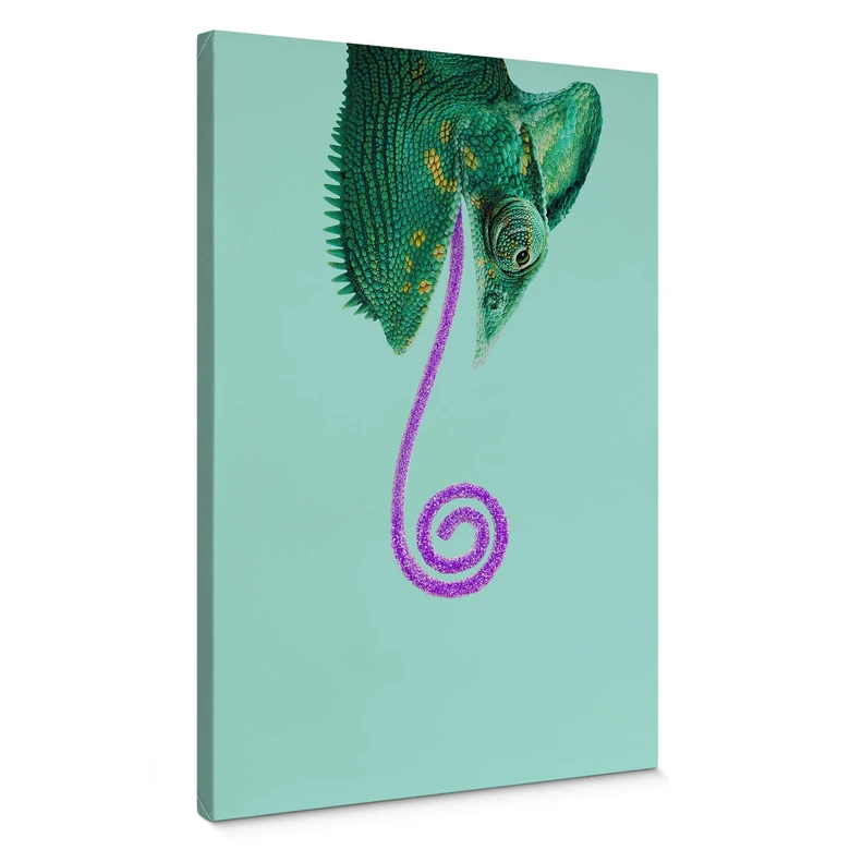 Leinwandbild Loose - Candy Chameleon 