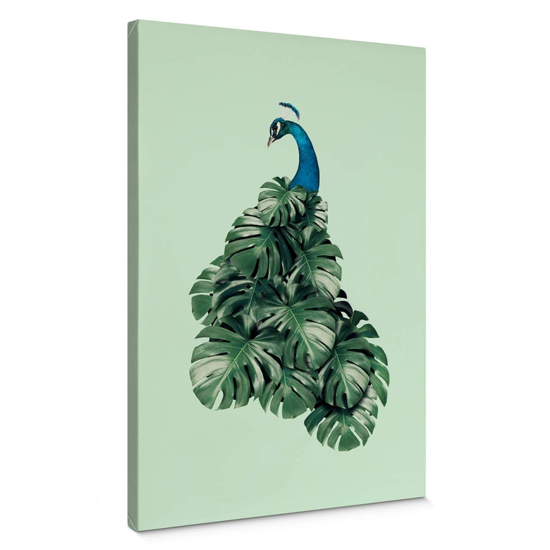 Lienzo Loose - Monstera Bird 