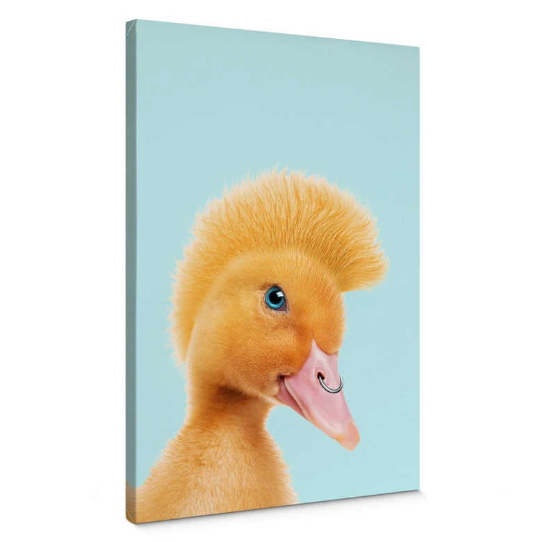 Leinwandbild Loose - Rebel Duckling 
