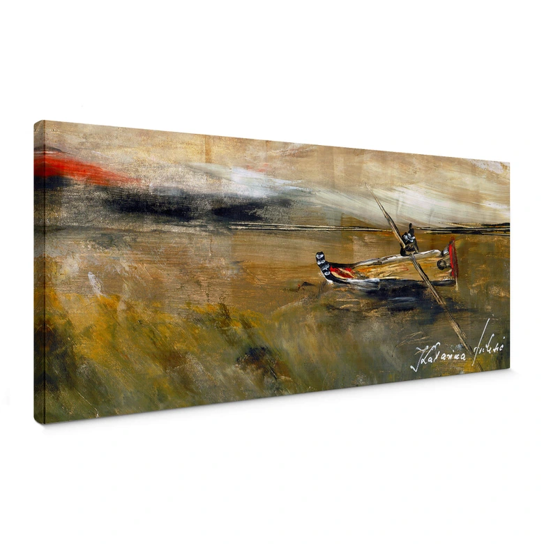 Lienzo Niksic - Anhelo de lluvia - Panorama 