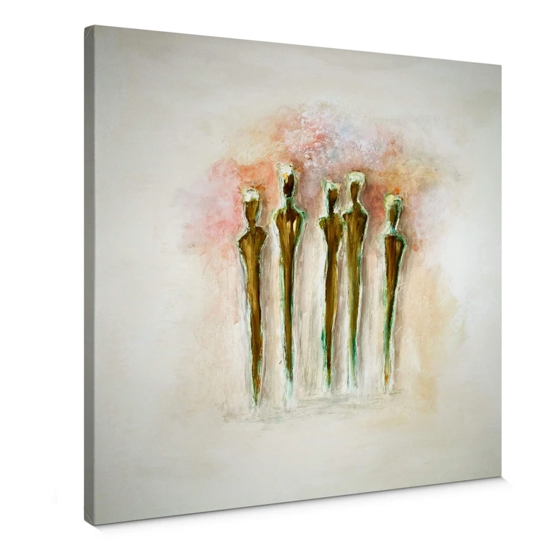 Obraz na płótnie Melz - Ludzie - kwadrat 