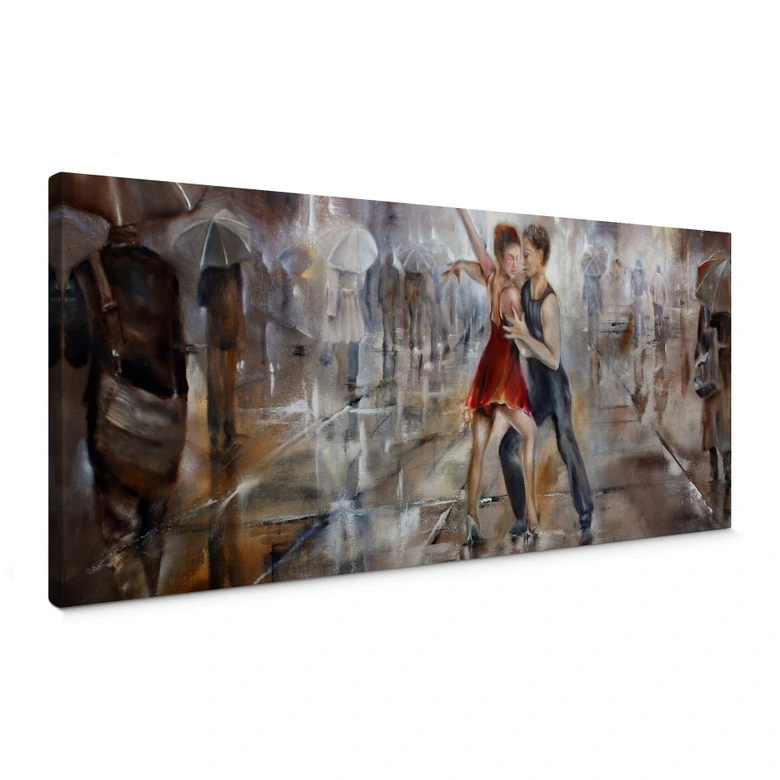 Leinwandbild Schmucker - It's raining again - 