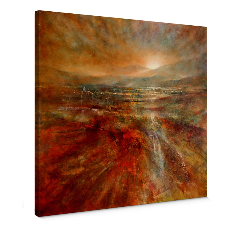 Leinwandbild Schmucker - Sonnenaufgang 