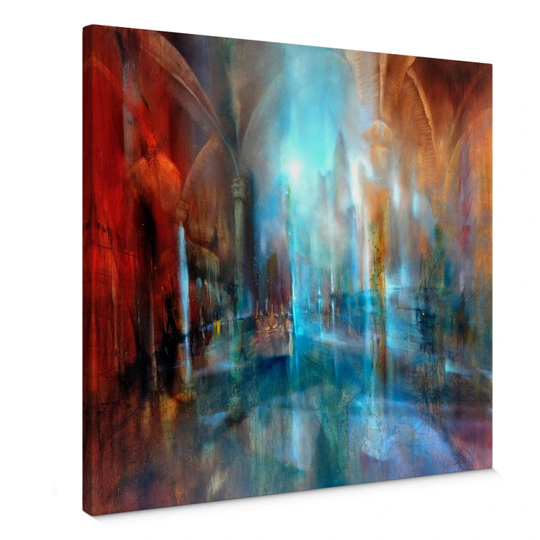 Leinwandbild Schmucker - Inside and Outside 