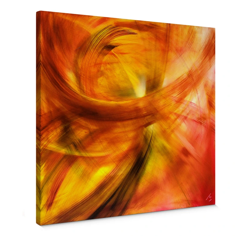 Leinwandbild Schmucker - Lichtertanz 
