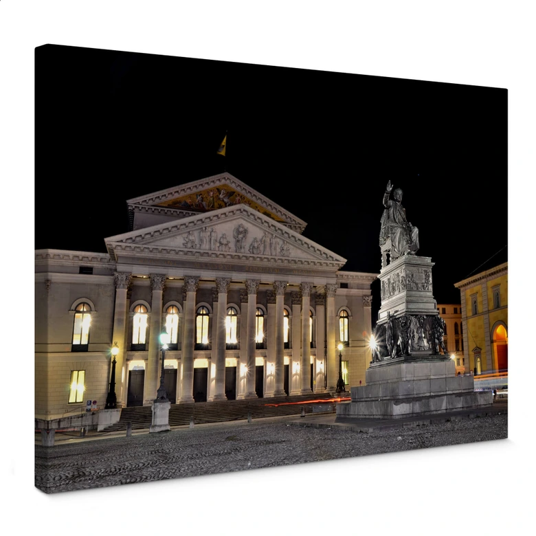 Leinwandbild Bayerische Staatsoper München 