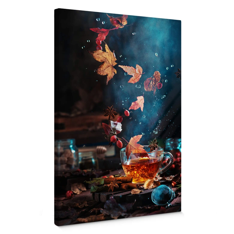 Leinwandbild Belenko - Autumn Tea 