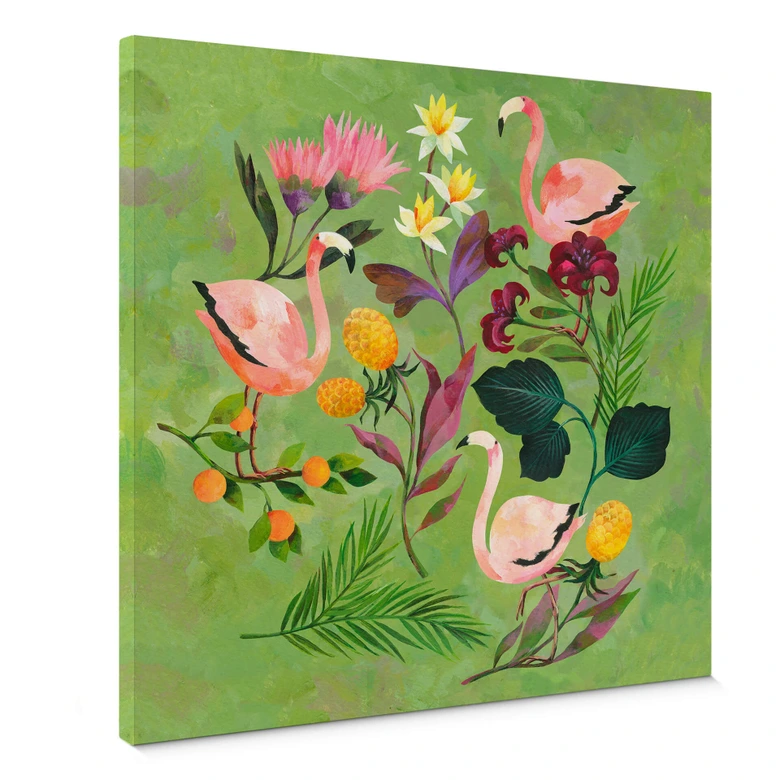 Obraz na płótnie Blanz - Flamingo 