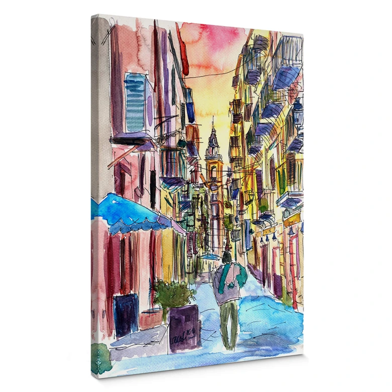 Leinwandbild Bleichner - Fascinating Palermo 