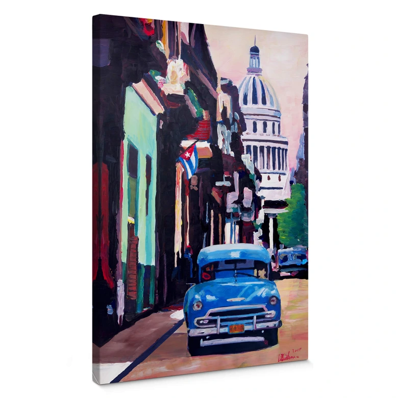 Leinwandbild Bleichner - Havanna-Feeling 