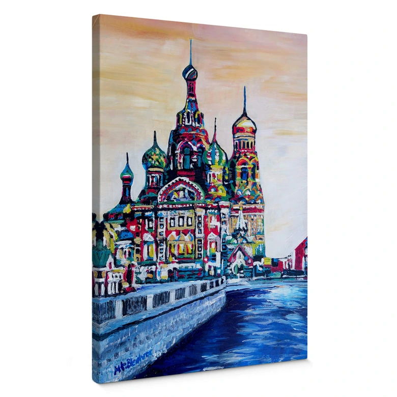Leinwandbild Bleichner - St. Petersburg 