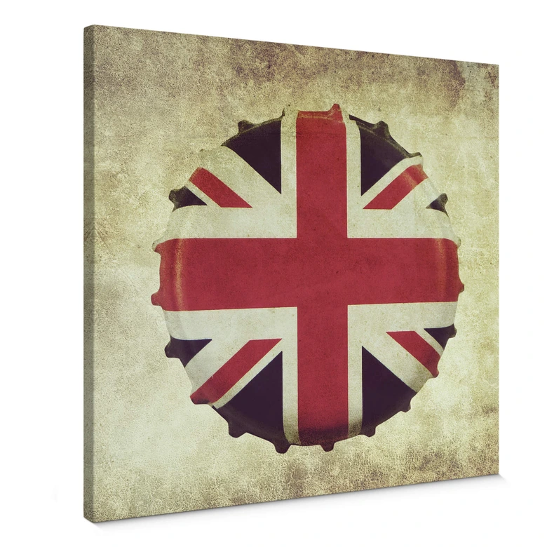 Canvastavla Brittisk kronmössa 