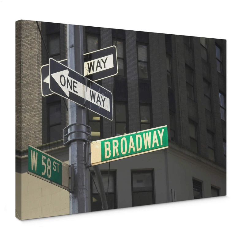Tableau sur toile - Broadway 