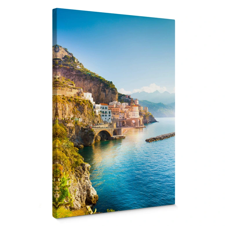 Leinwandbild Campania in Italien 