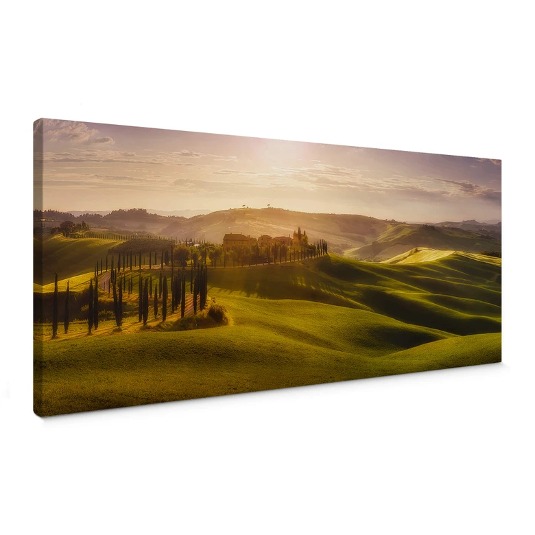 Canvas Print de la Torre – Tuscany – panorama 