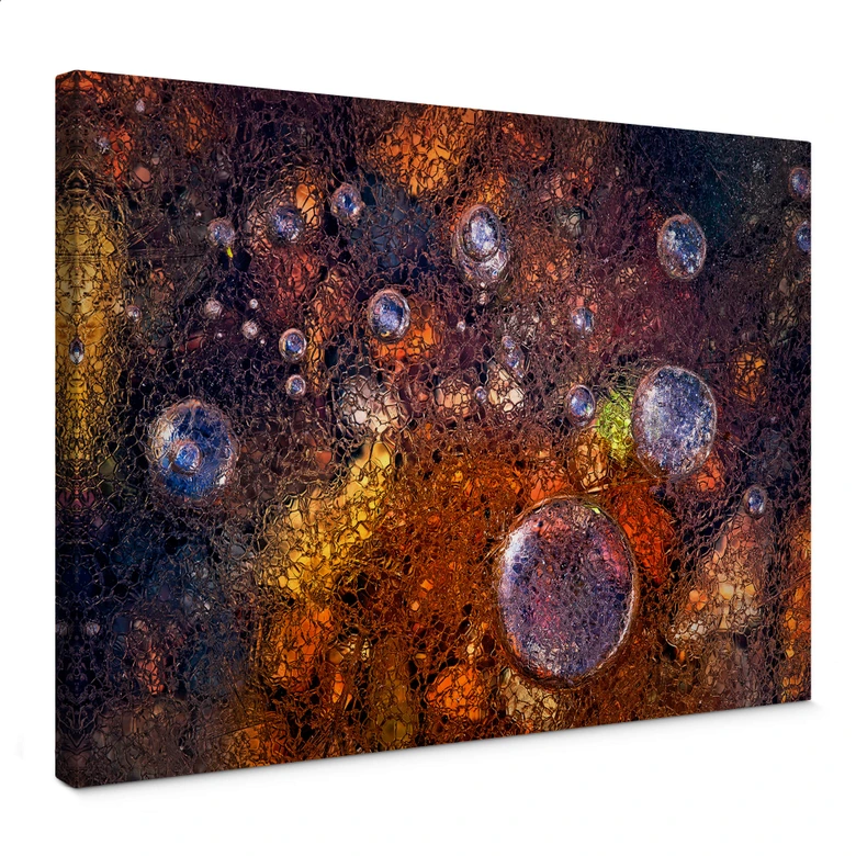 Leinwandbild Giudici - Abstraktes Glas 
