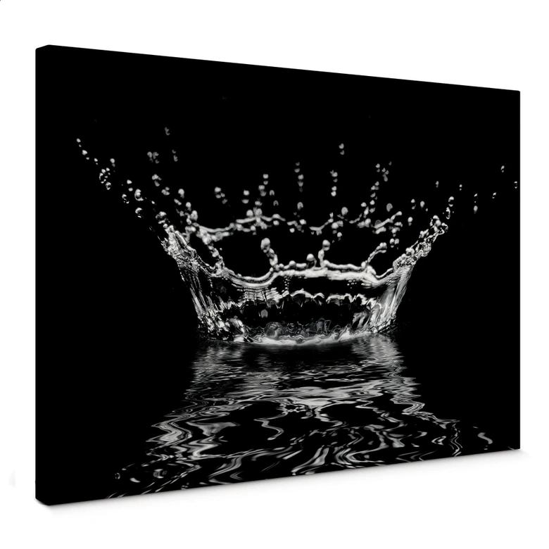 Leinwandbild Wassertropfen 