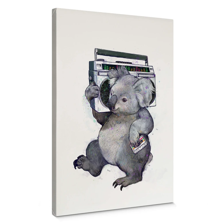 Leinwandbild Graves - Music Koala 