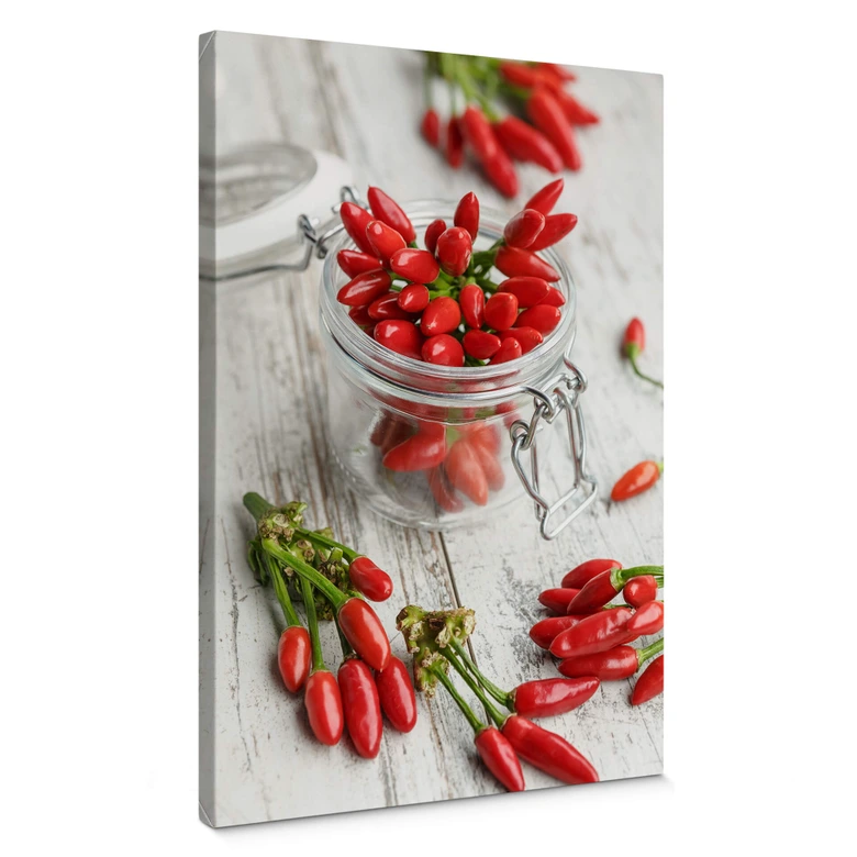 Leinwandbild Hot Chili 
