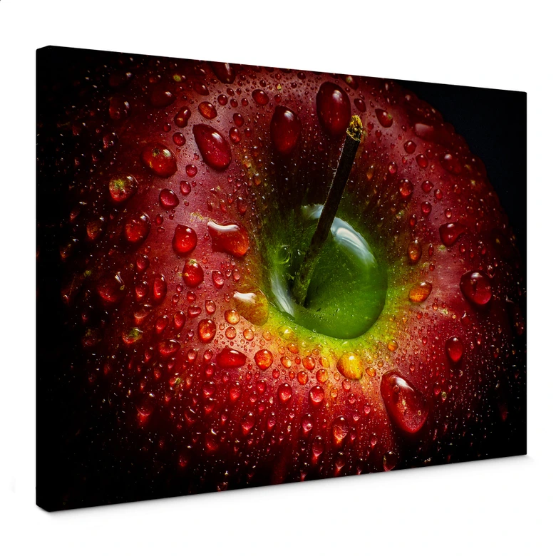 Leinwandbild Ianeva - Roter Apfel 