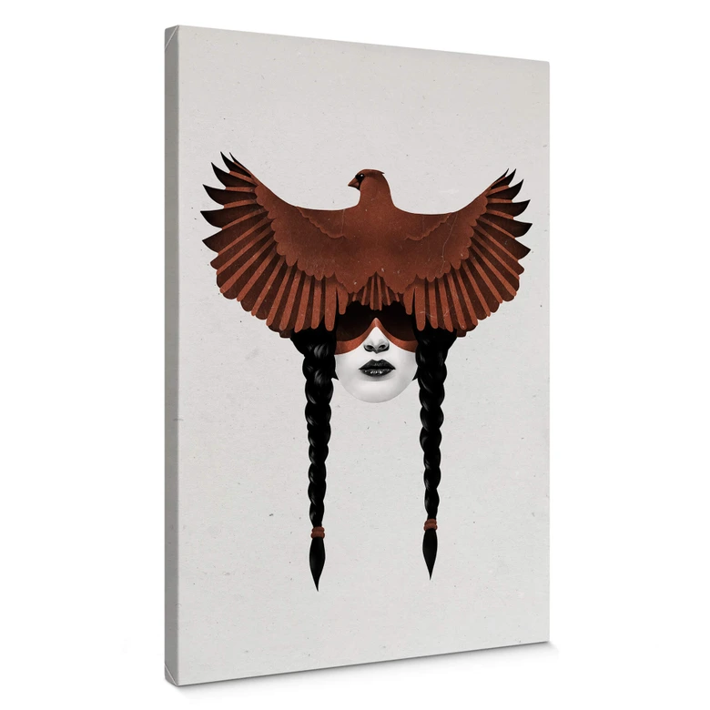 Canvasbillede - Ireland - Dark Cardinal 