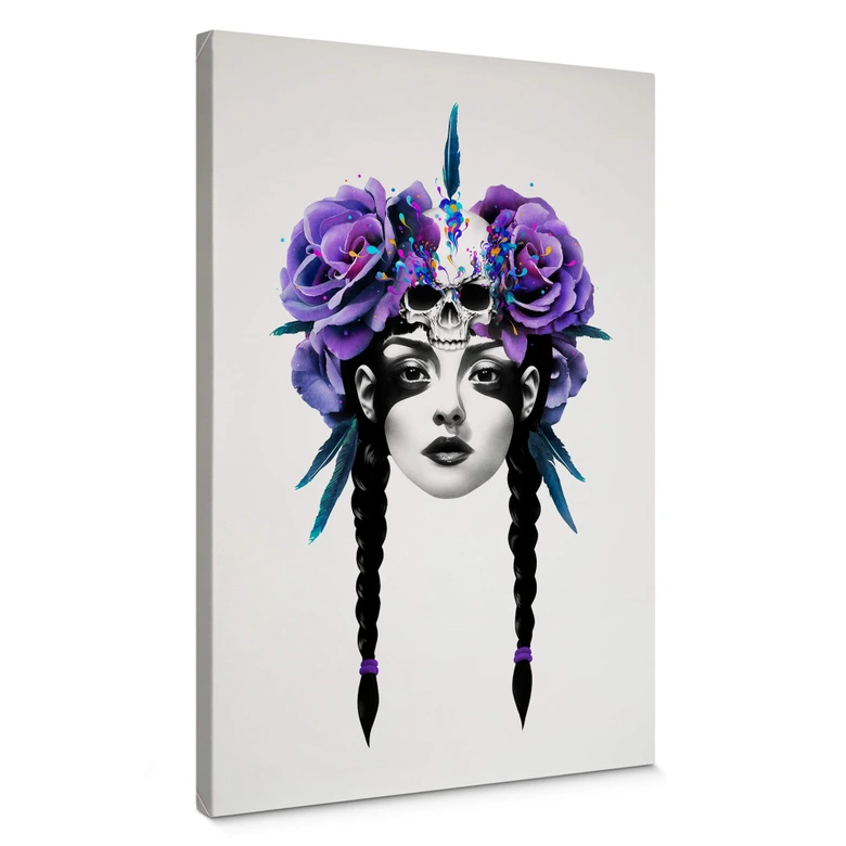 Canvasbillede - Ireland - New Way Warrior - Kraniet 