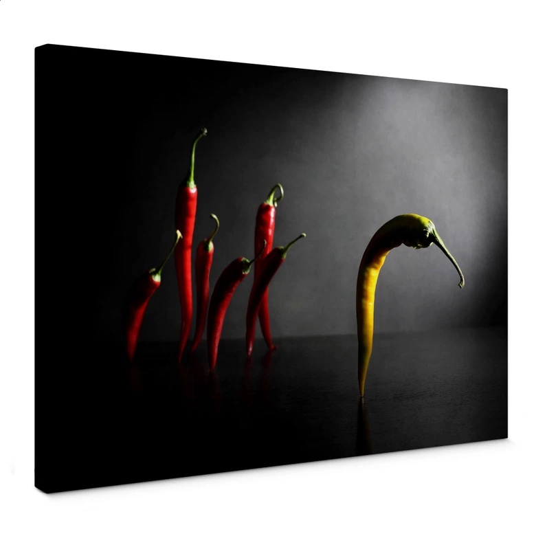 Leinwandbild Ivanova - Hit the road, Chilipepper 
