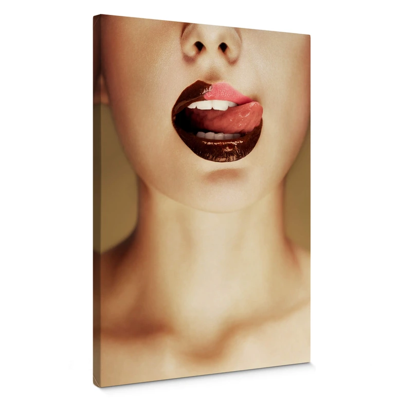 Leinwandbild Katiev - Chocolate 