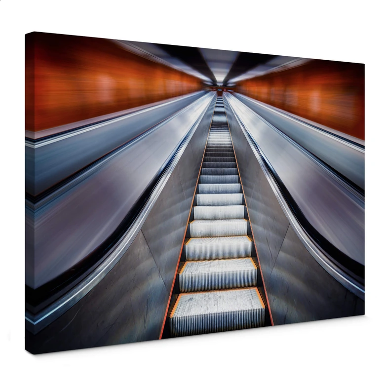 Leinwandbild Kay PK - Escalator 