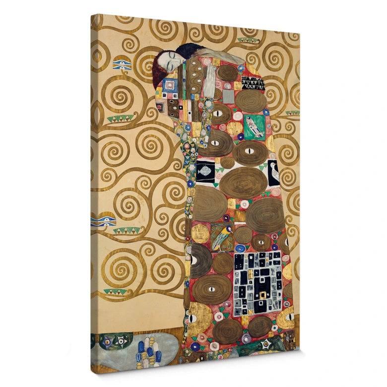 Leinwandbild Klimt - Die Erfüllung 