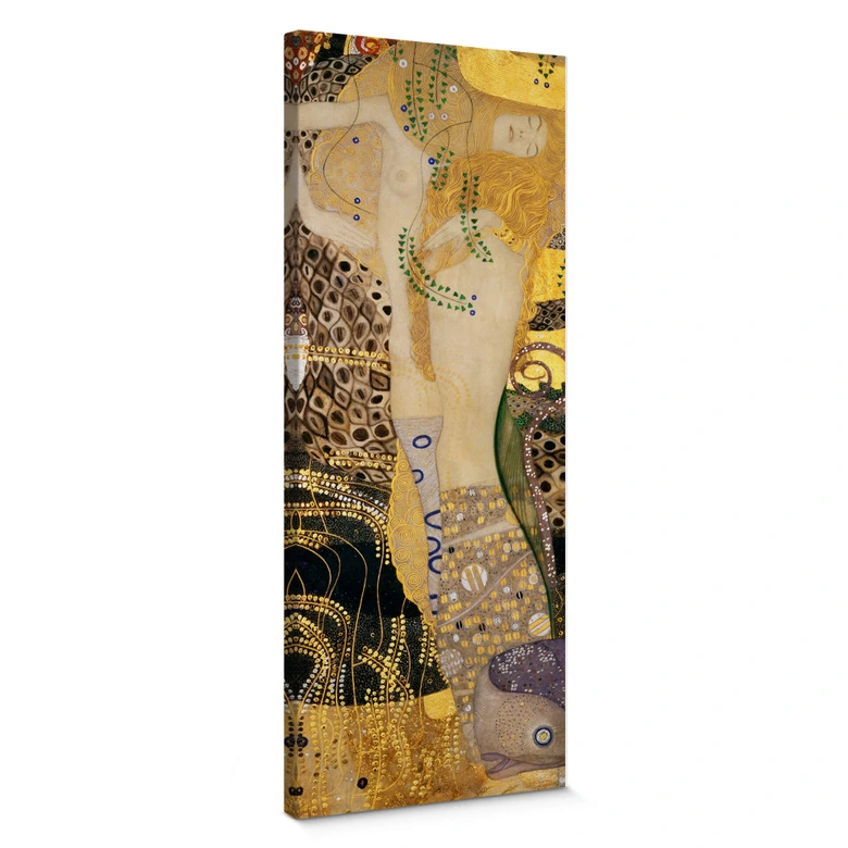 Klimt - Serpents 1 Canvas print 