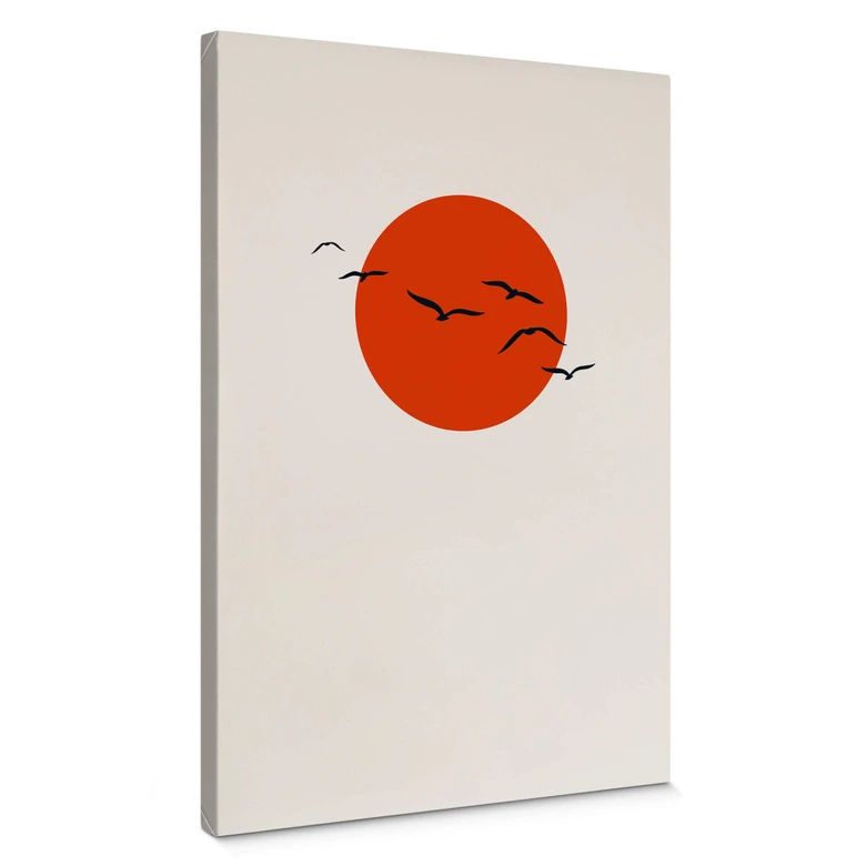 Lienzo Kubistika - Días tranquilos 