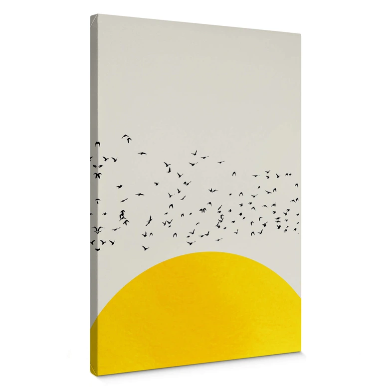 Canvas Kubistika - Birds 