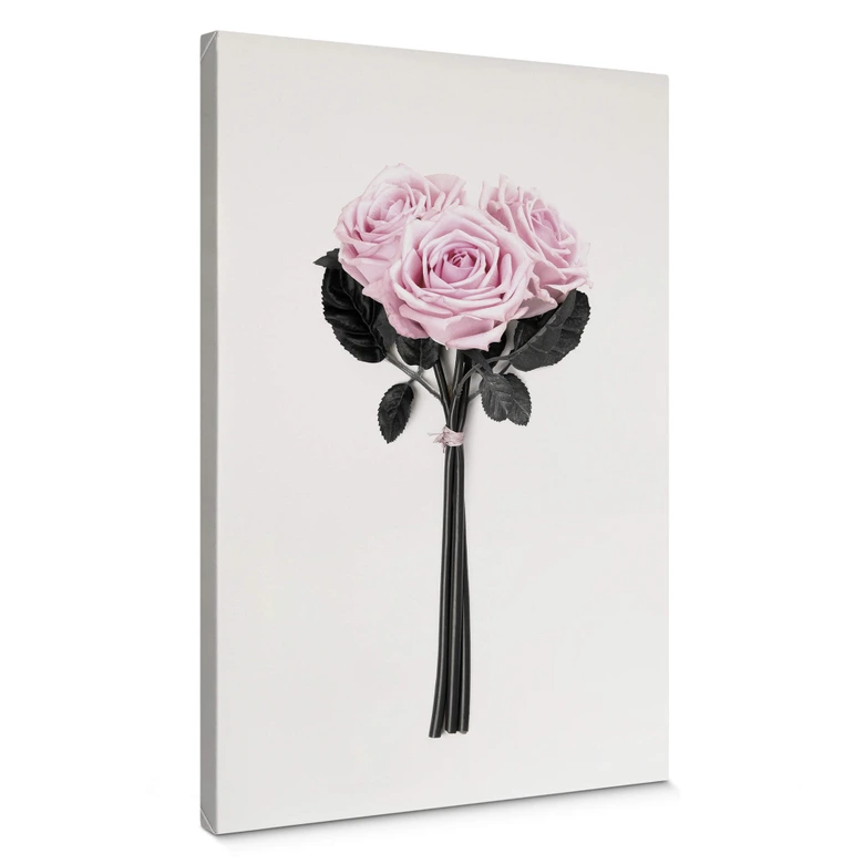 Lienzo Kubistika - Rosas silvestres 