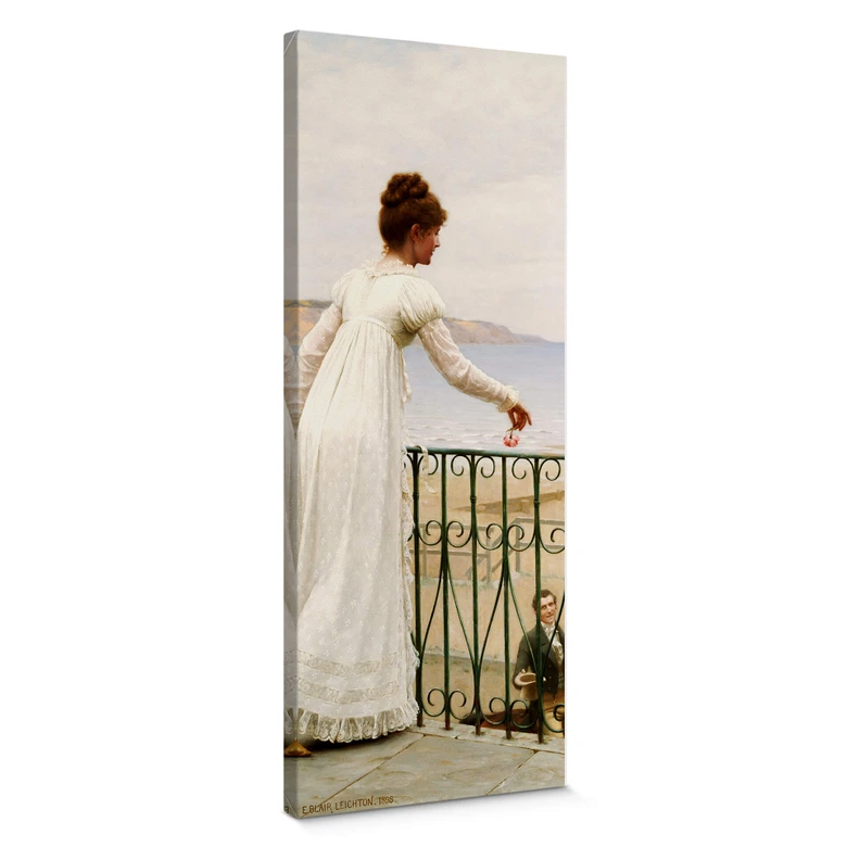 Leinwandbild Leighton - Die Gunstbezeigung - Panorama 