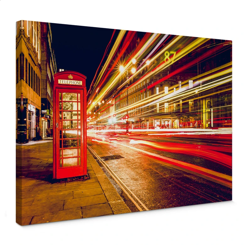 Leinwandbild London City Lights 
